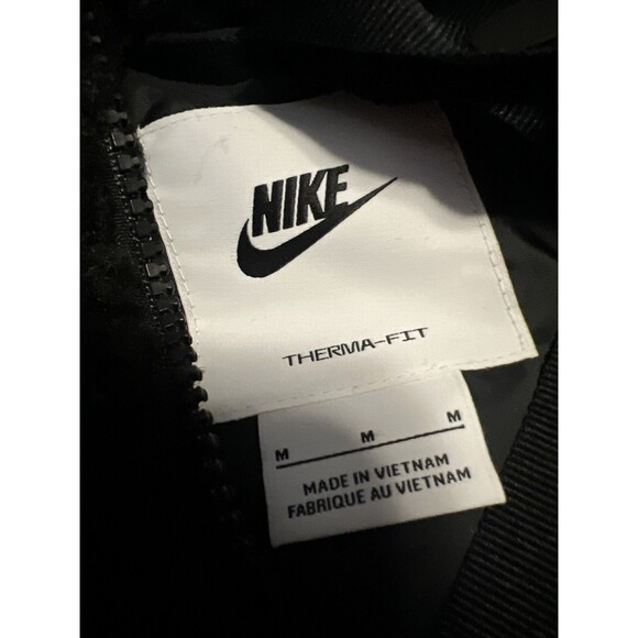 Medium Nike Therma Fit City Series DQ6869-010 Sherpa Jacket Bomber - Picture 8 of 11